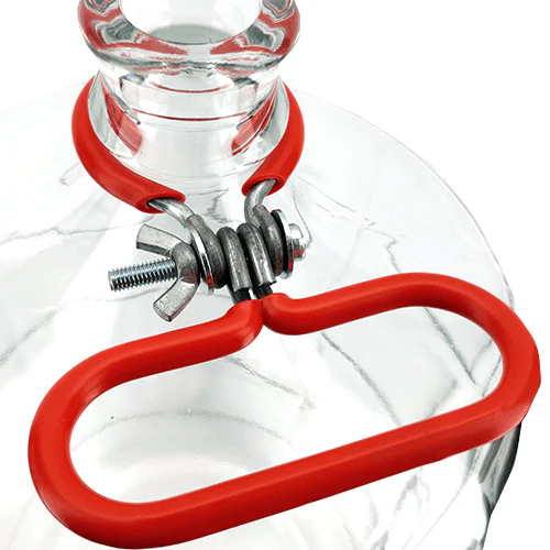 Red Carry Handle for 23L Carboy - Italian Glass Fermenter - Image 5