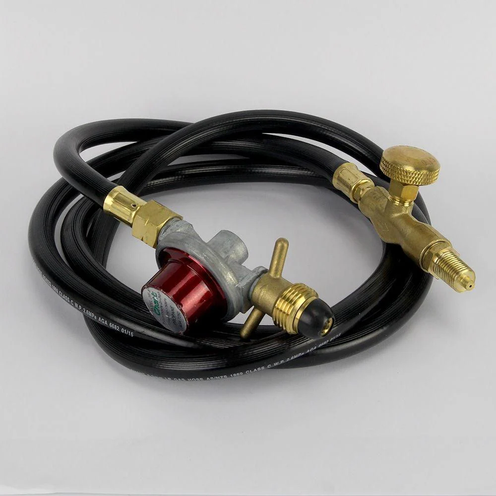 High Pressure LPG Burner kit + Needle Valve + HP Regulator - Image 3