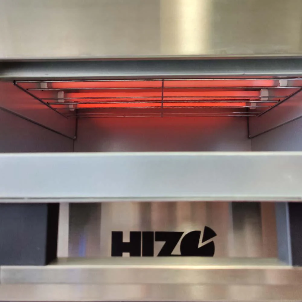 HIZO E12 Electric Pizza Oven (220-240V 10A) - Black - Image 6