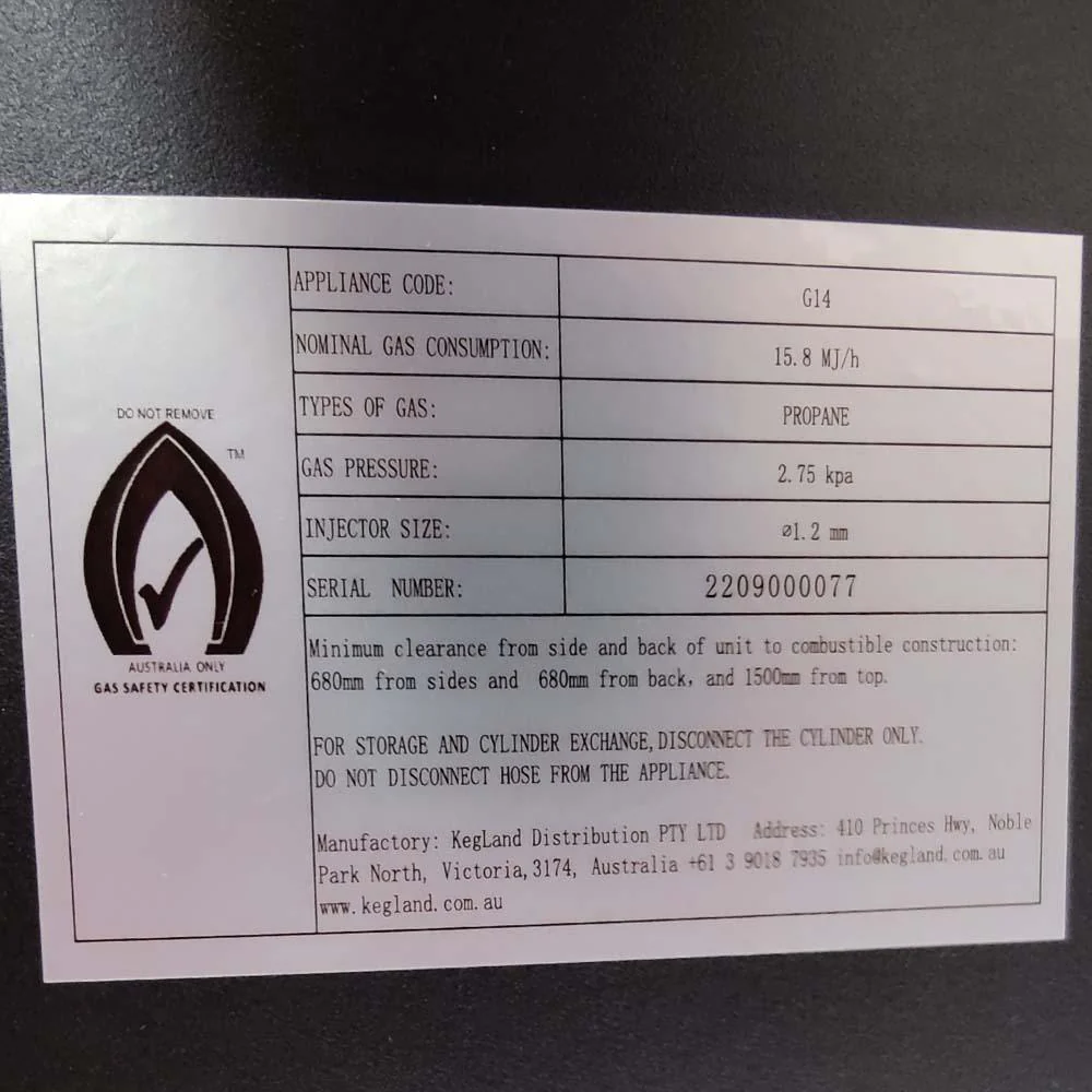 HIZO - G14 Gas Pizza Oven - Image 10