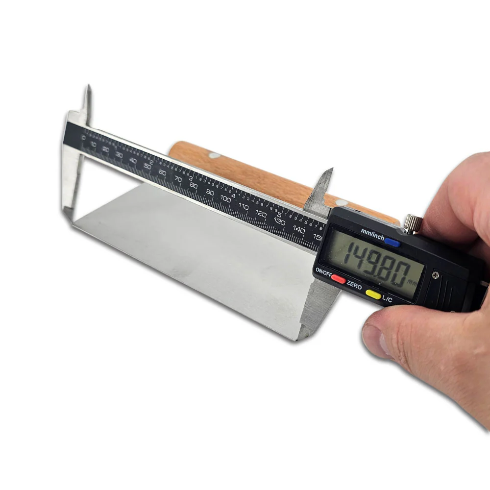 HIZO Heavy Duty Dough Scraper (Stainless Steel) - Image 4