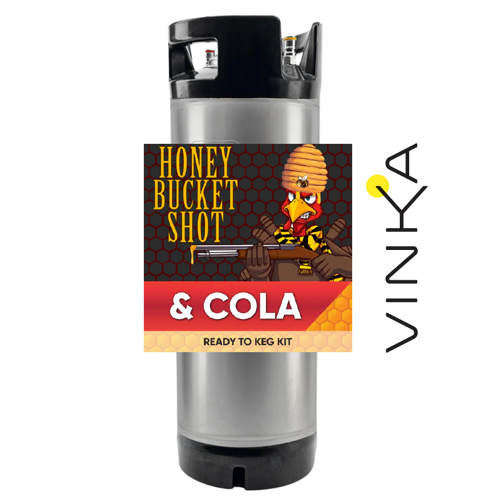 Honey Bucket Shot Kentucky Bourbon and Cola Ready to Keg Kit - Image 3