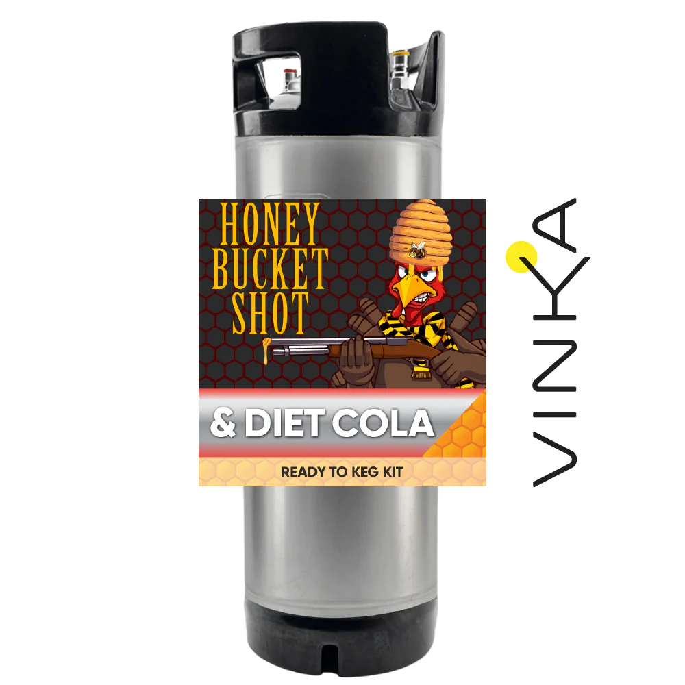 Honey Bucket Shot Kentucky Bourbon and Diet Cola - Ready to Keg Kit - Image 3