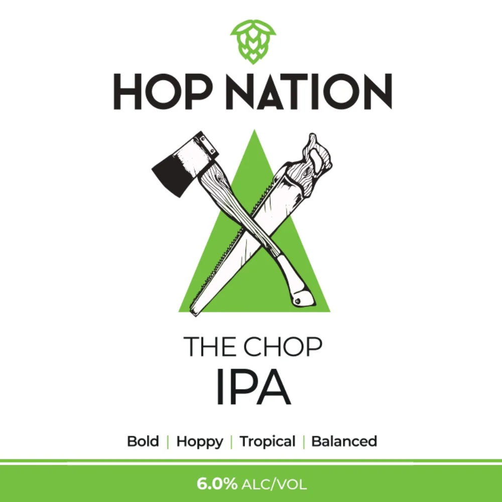 Hop Nation - The Chop - IPA - 20L A-type Keg - Image 2