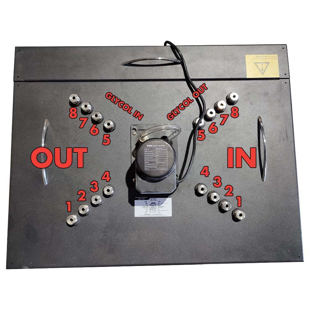 Icemaster G80 Glycol/Icebank with Digital Control 220-240V  (69cm x 54cm x 78cm; 90L, 450W) - Image 3
