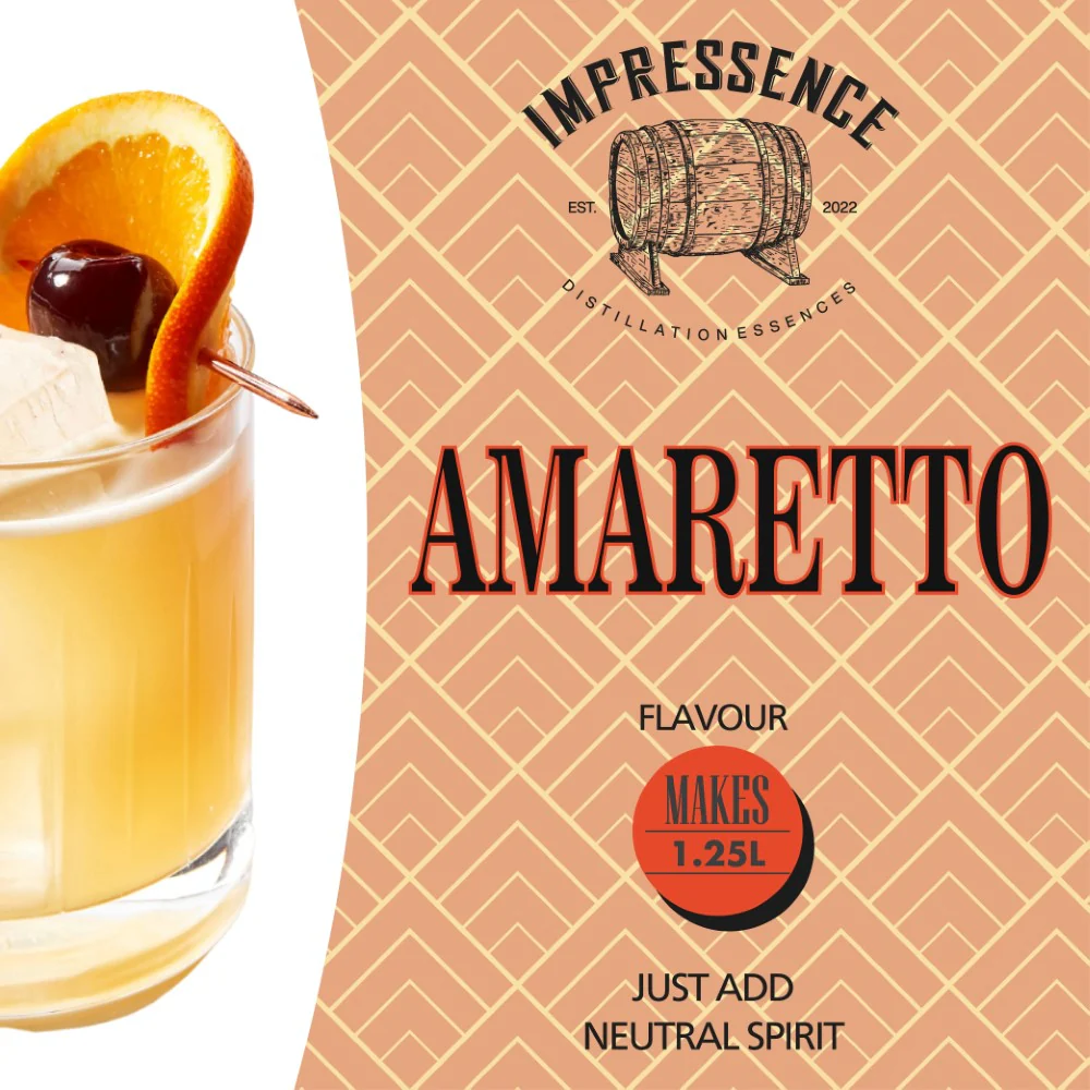 Impressence - Amaretto Liqueur Spirit Flavouring - 50mL - Image 2