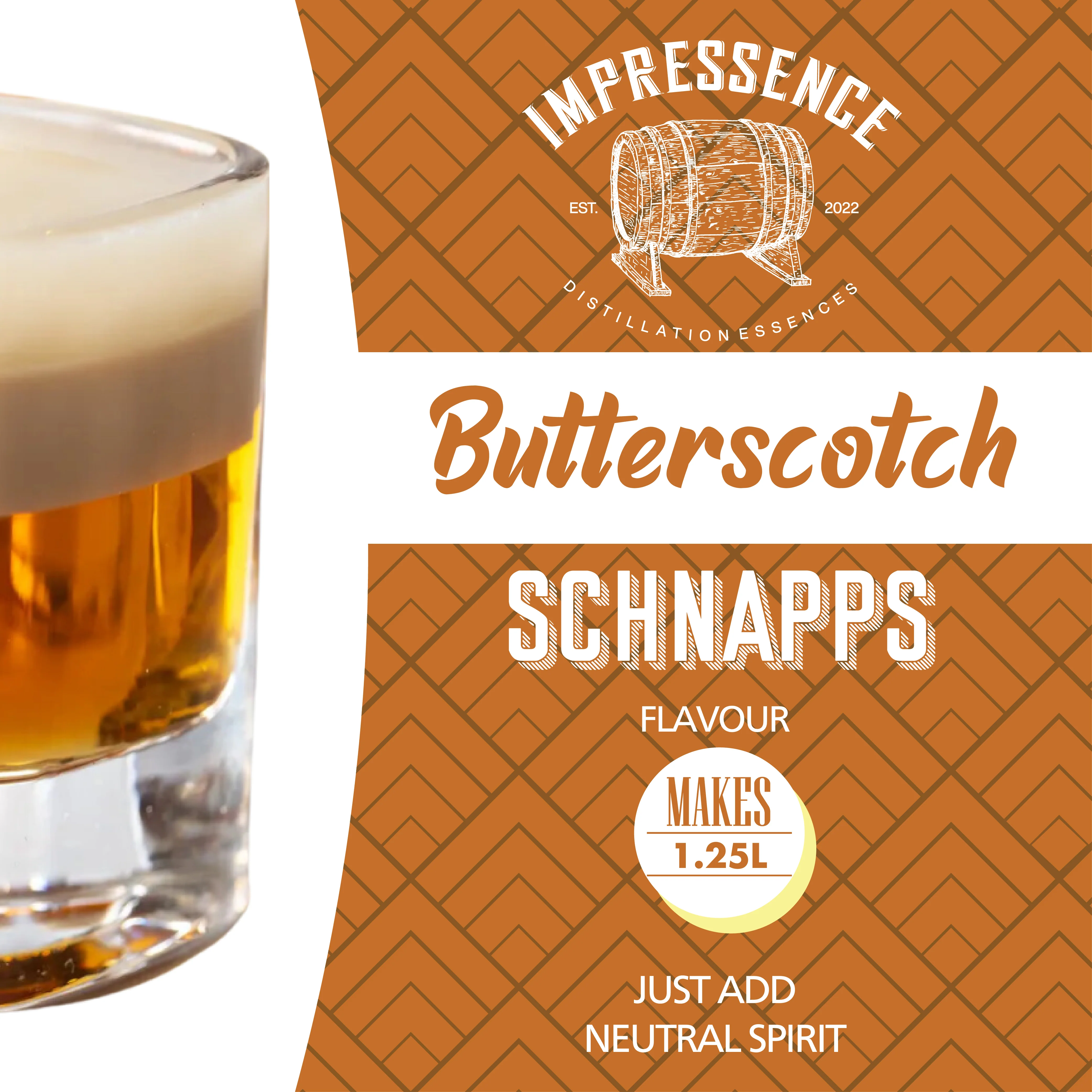 Impressence - Butterscotch Schnapps Spirit Flavouring - 50mL - Image 2