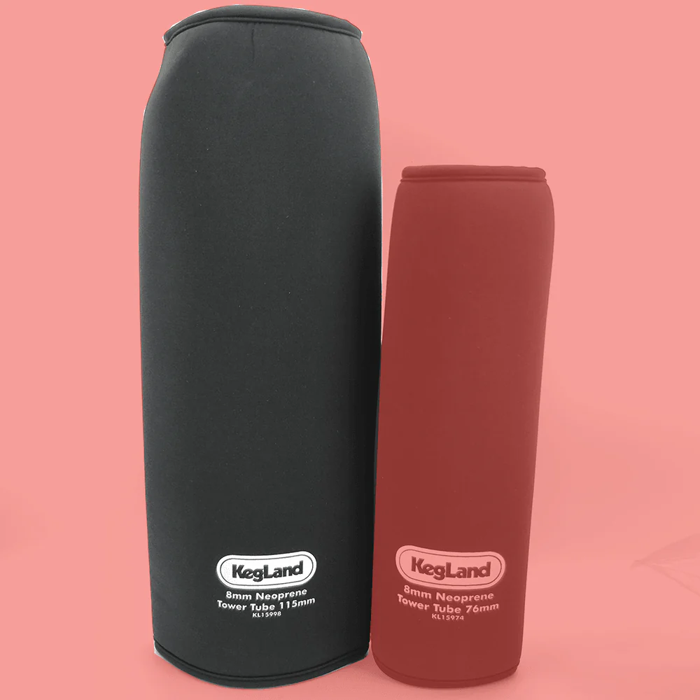 Insulating Neoprene Kegerator Tower Tube 115mm/4.5' (4 Tap) - Image 5