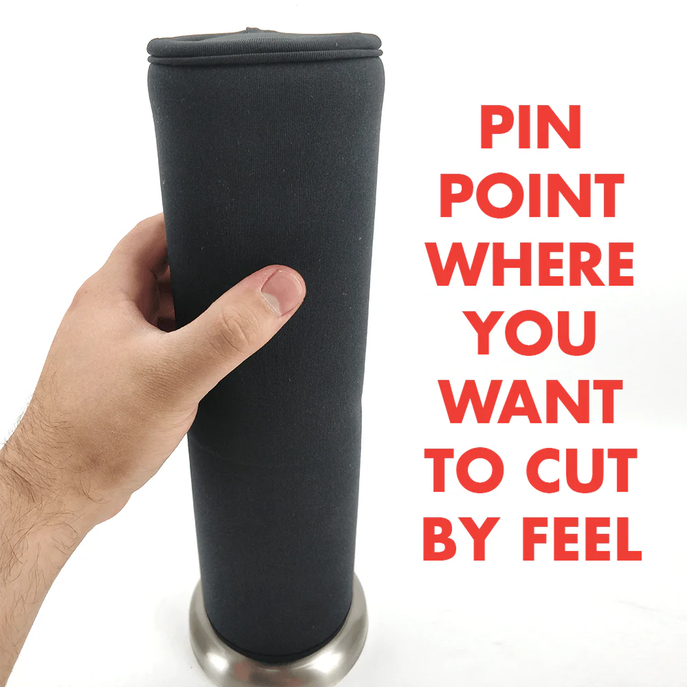 Insulating Neoprene Kegerator Tower Tube 76mm/3' (1-3 Tap) - Image 8