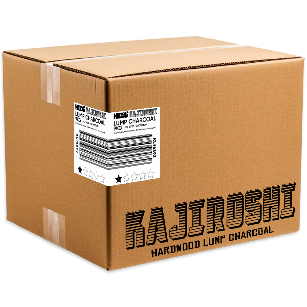 HIZO Kajiroshi - Lump Charcoal 8kg - Hardwood Acacia - Image 2