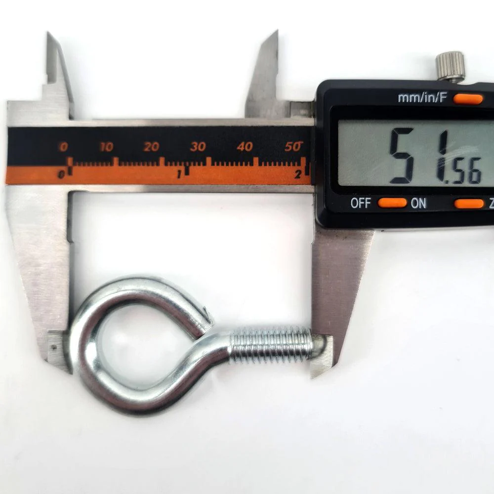 Eye Bolt and 2 x M8 Nuts for Polycarbonate Sight Glass - 2 Piece Set (for Keggles) - Image 3