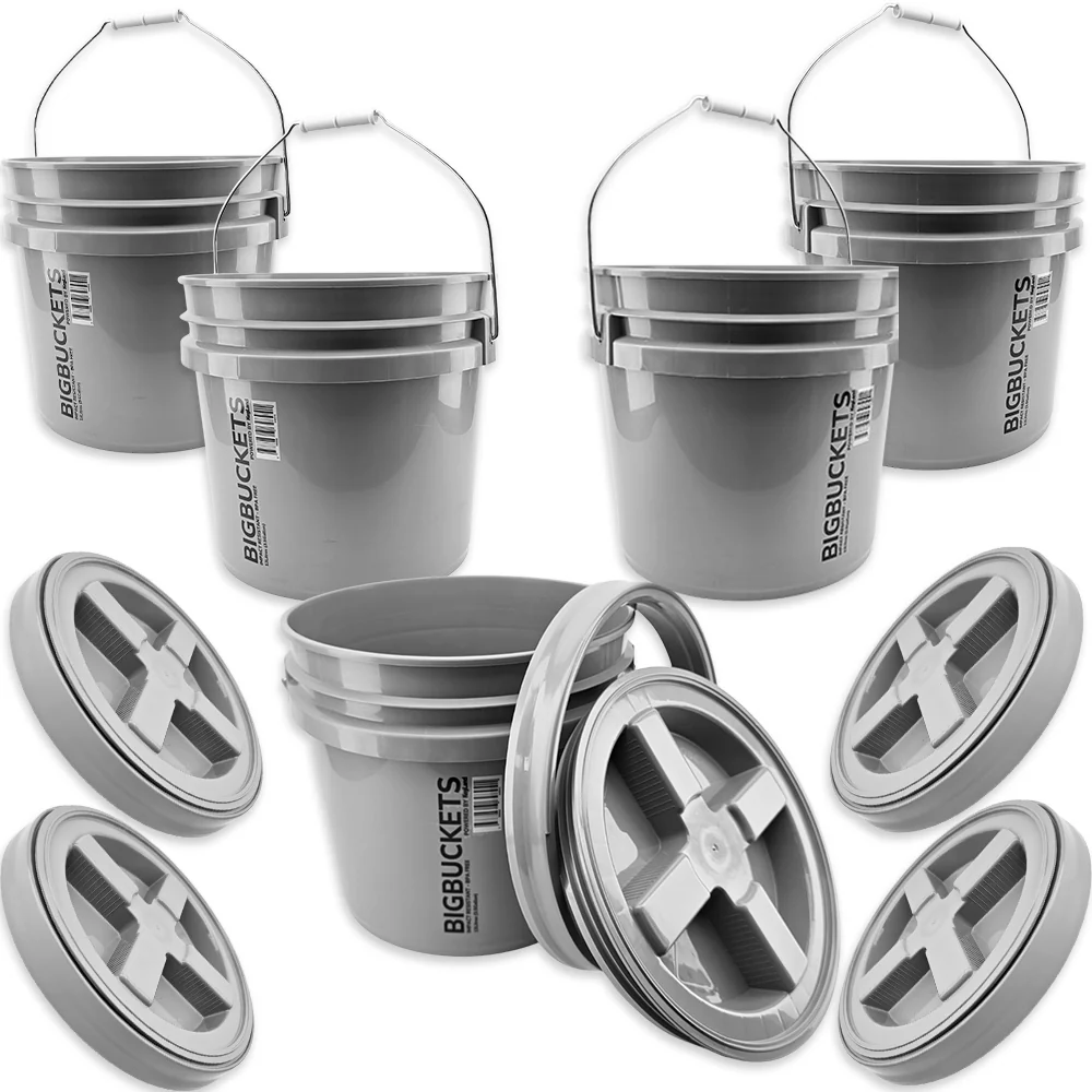 KegLand BigBuckets with ScrewTop Gamma Seal Lids - Image 2