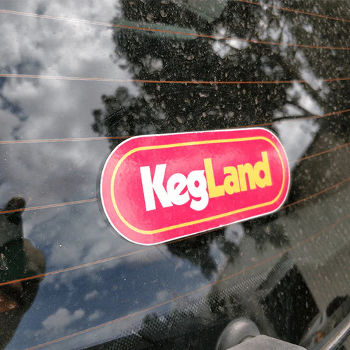 KegLand Bumper Sticker - Image 3