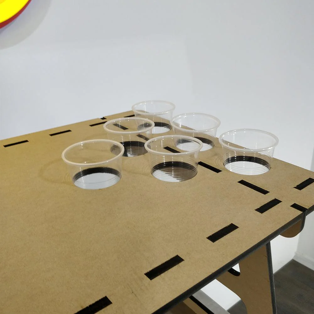 KegLand Beer Pong Table 40cm x 105cm - MDF - Image 5