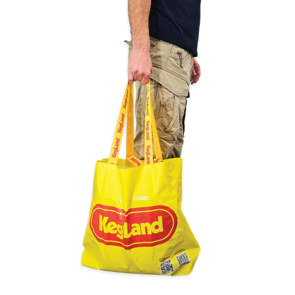 KegLands Big Yellow Shopping Bag - Image 2