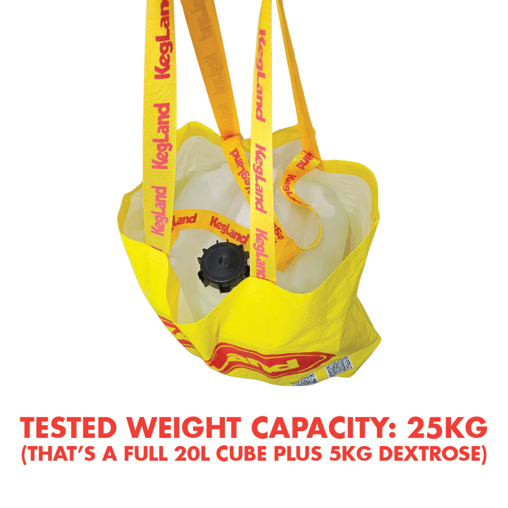 KegLands Big Yellow Shopping Bag - Image 4
