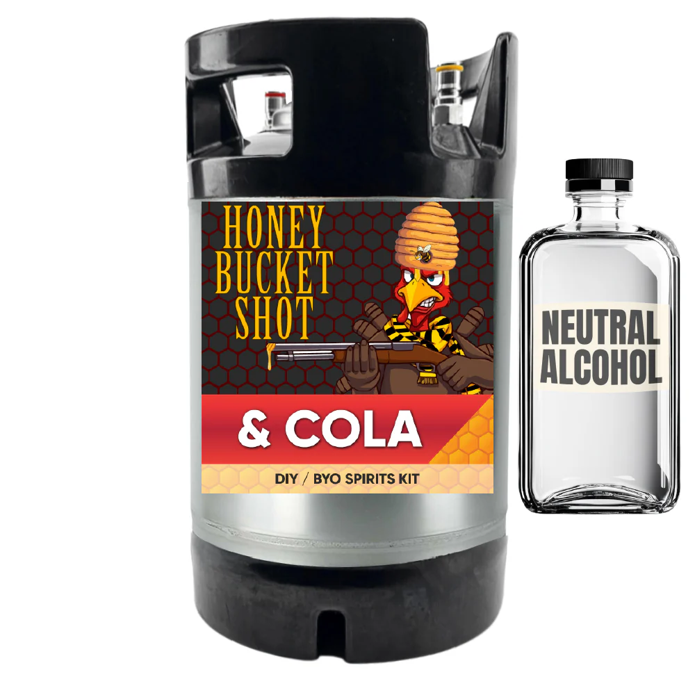 Kentucky Honey Bourbon and Cola - DIY ~ BYO Spirits Keg Kit - Image 3