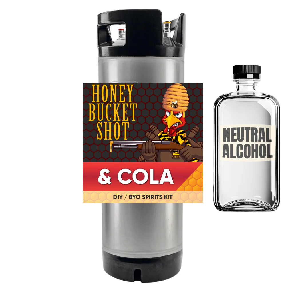 Kentucky Honey Bourbon and Cola - DIY ~ BYO Spirits Keg Kit - Image 5
