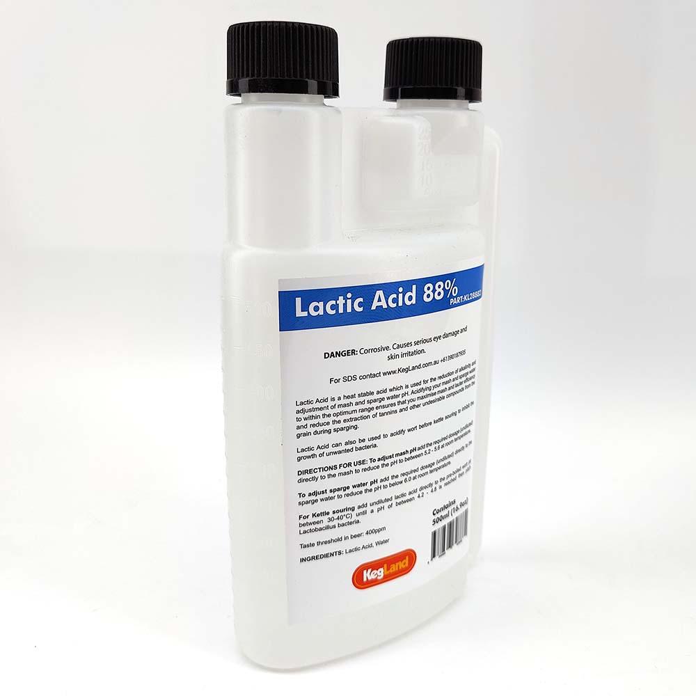 Lactic Acid 88% - pH Adjuster (500ml) 16oz - Image 2