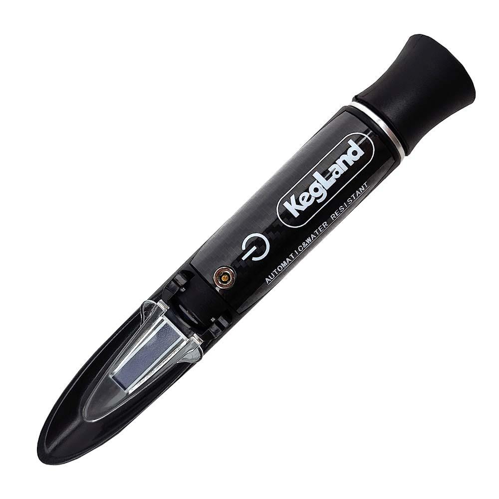 Saber LED Refractometer - Water Resistant  - Three Scale (incl Case, Charging Cable) - Image 4