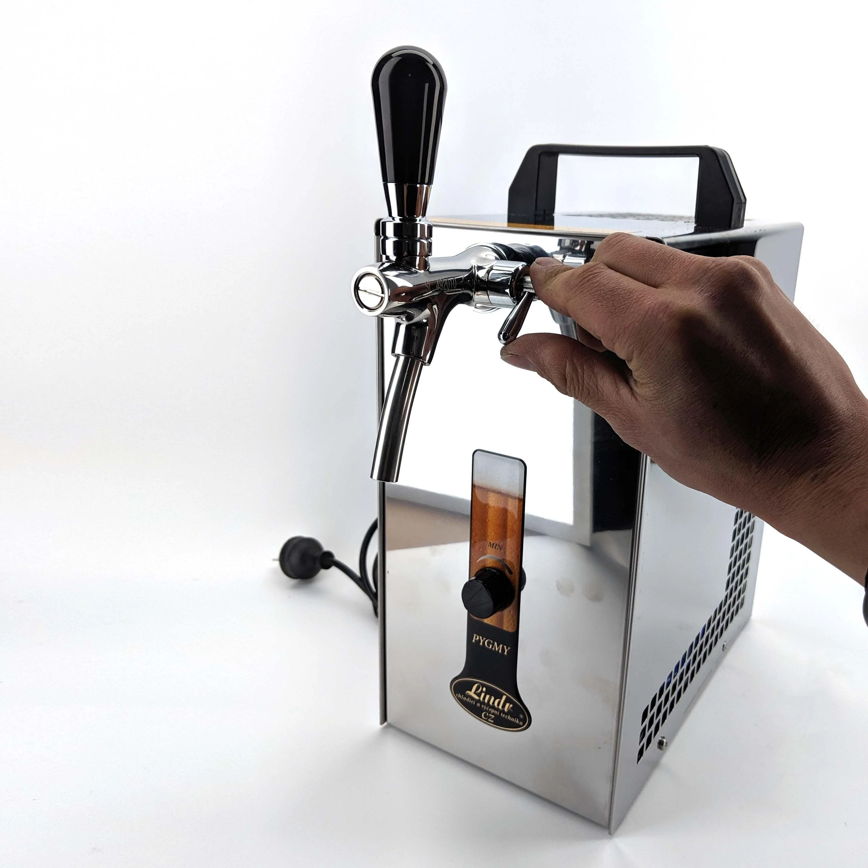 LINDR - PYGMY 25K - BENCH TOP KEG DISPENSER - NO GAS CYLINDERS REQUIRED - Image 3