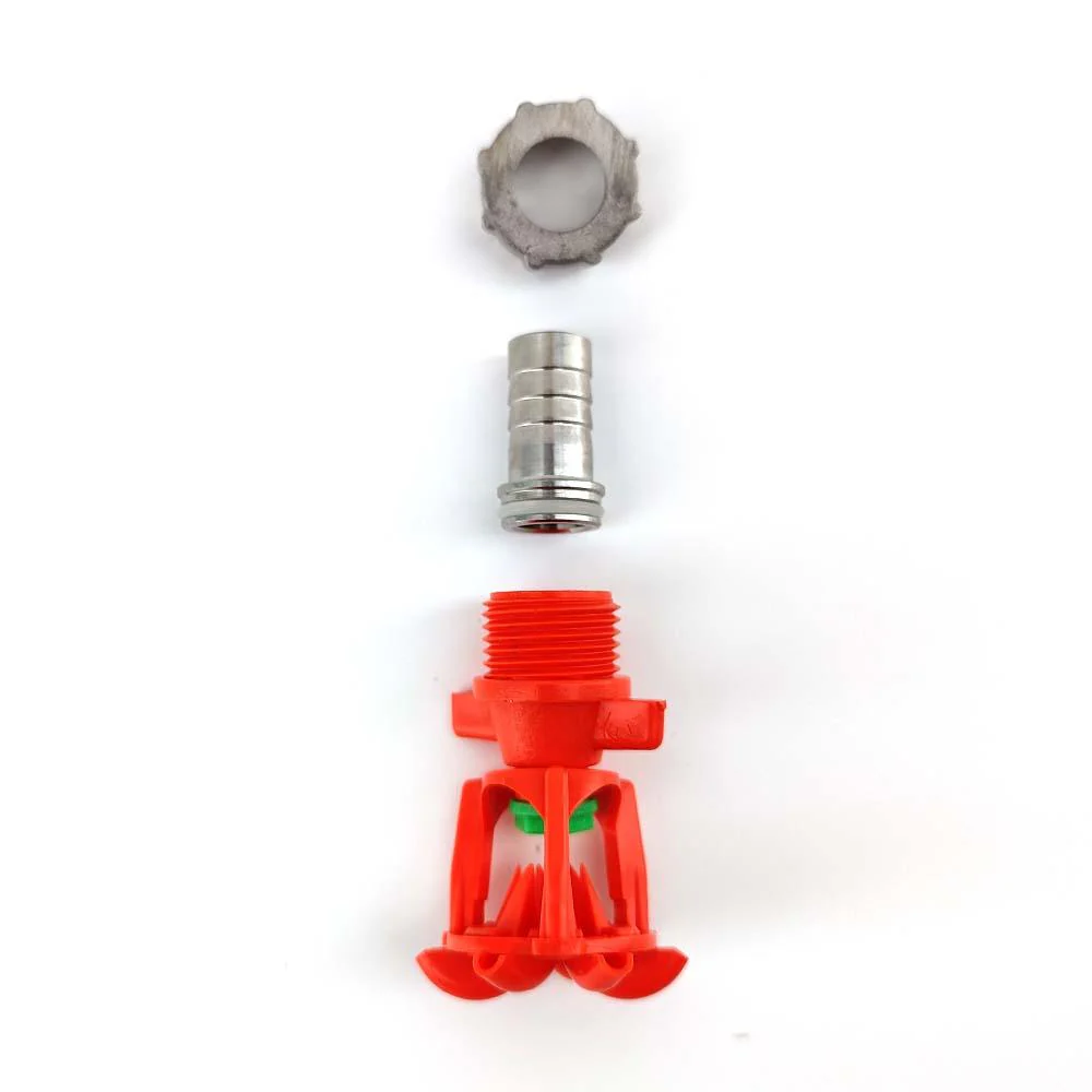 Little Red Spitfire - Low Volume CIP Spinning Spray Rotor (stainless swivel nut and barb ) - Image 5