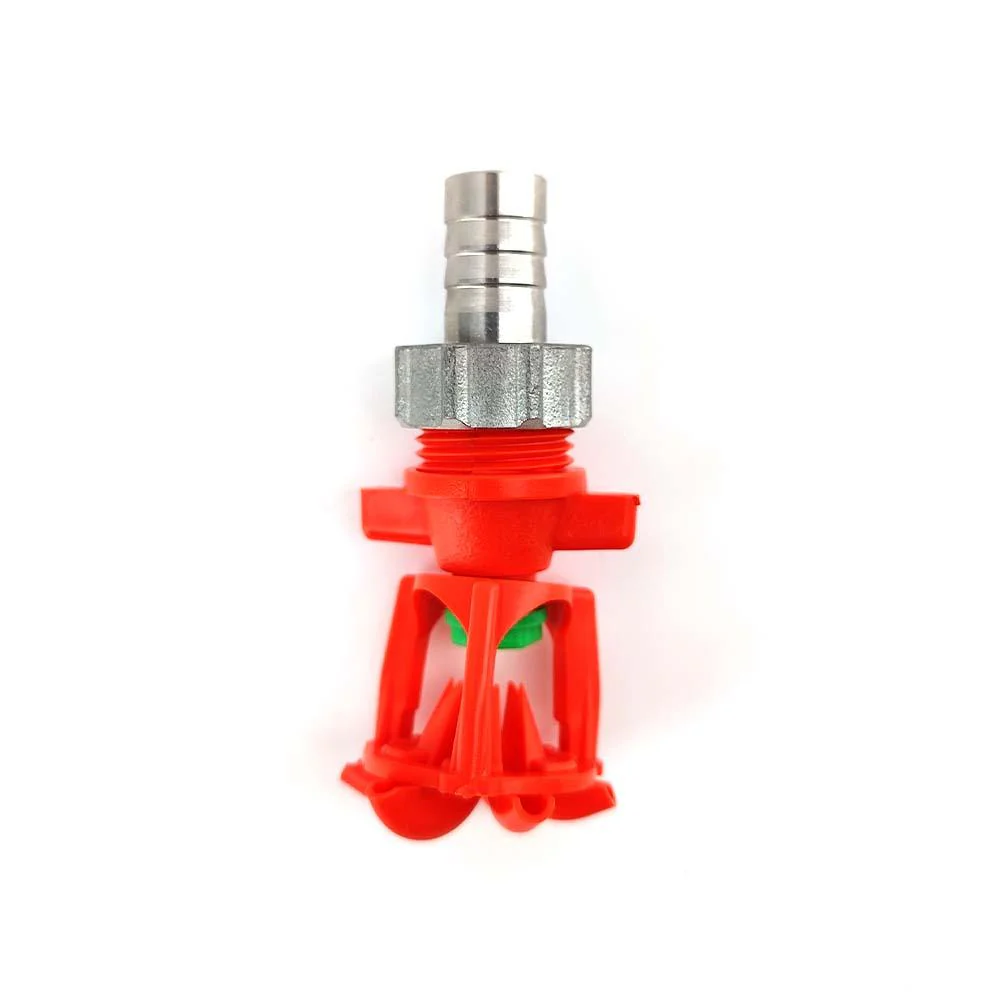 Little Red Spitfire - Low Volume CIP Spinning Spray Rotor (stainless swivel nut and barb ) - Image 7