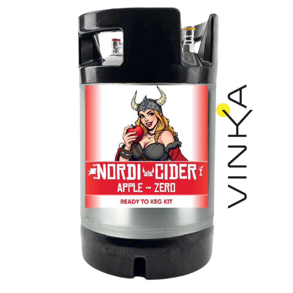 Nordi Apple Cider Zero Sugar - Ready to Keg Kit - Image 3