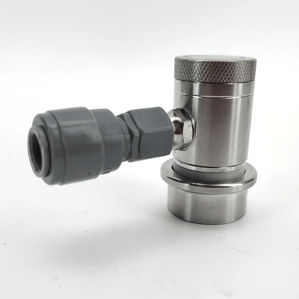 Machined Stainless Ball Lock Disconnect - MFL Thread (Grey/Gas) - Image 5