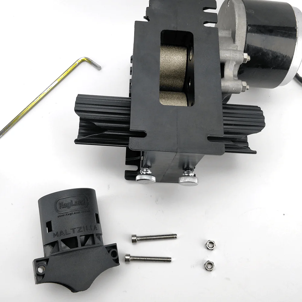 Premium SS - MaltZilla - Grain Mill + Motor - Image 5