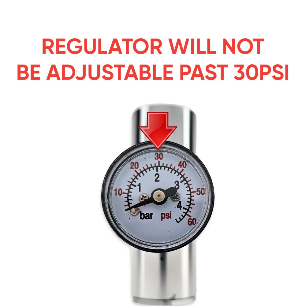 Mini duotight Regulator - 6.35mm (1/4'') Suits 16g and 74g Bulbs - Image 6