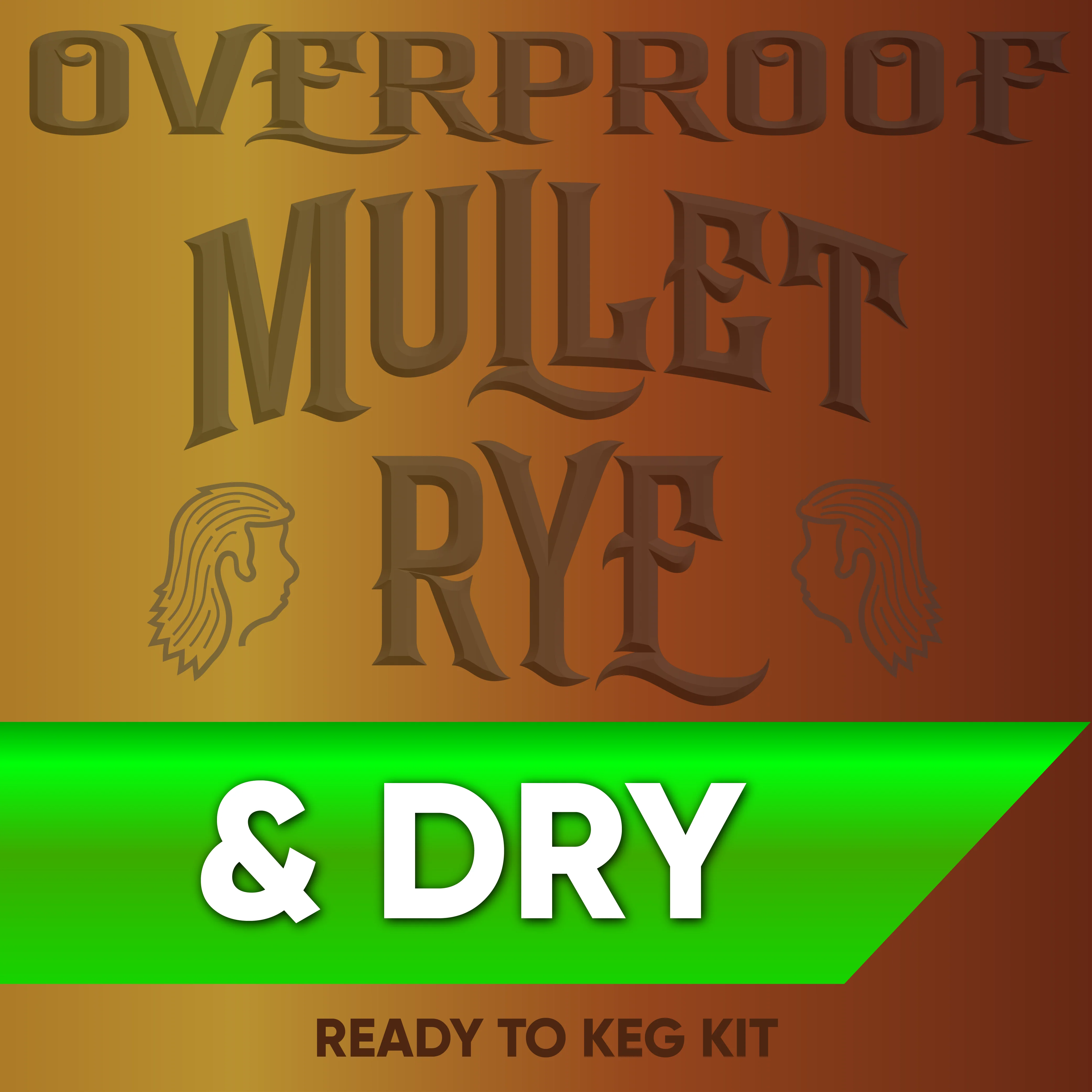 Mullet Rye and Dry (Rye Whiskey) - Ready to Keg Kit - Image 2