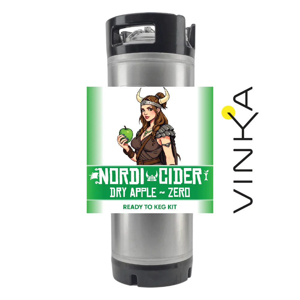 Nordi Dry Apple Cider - Zero Sugar - Ready to Keg Kit - Image 2