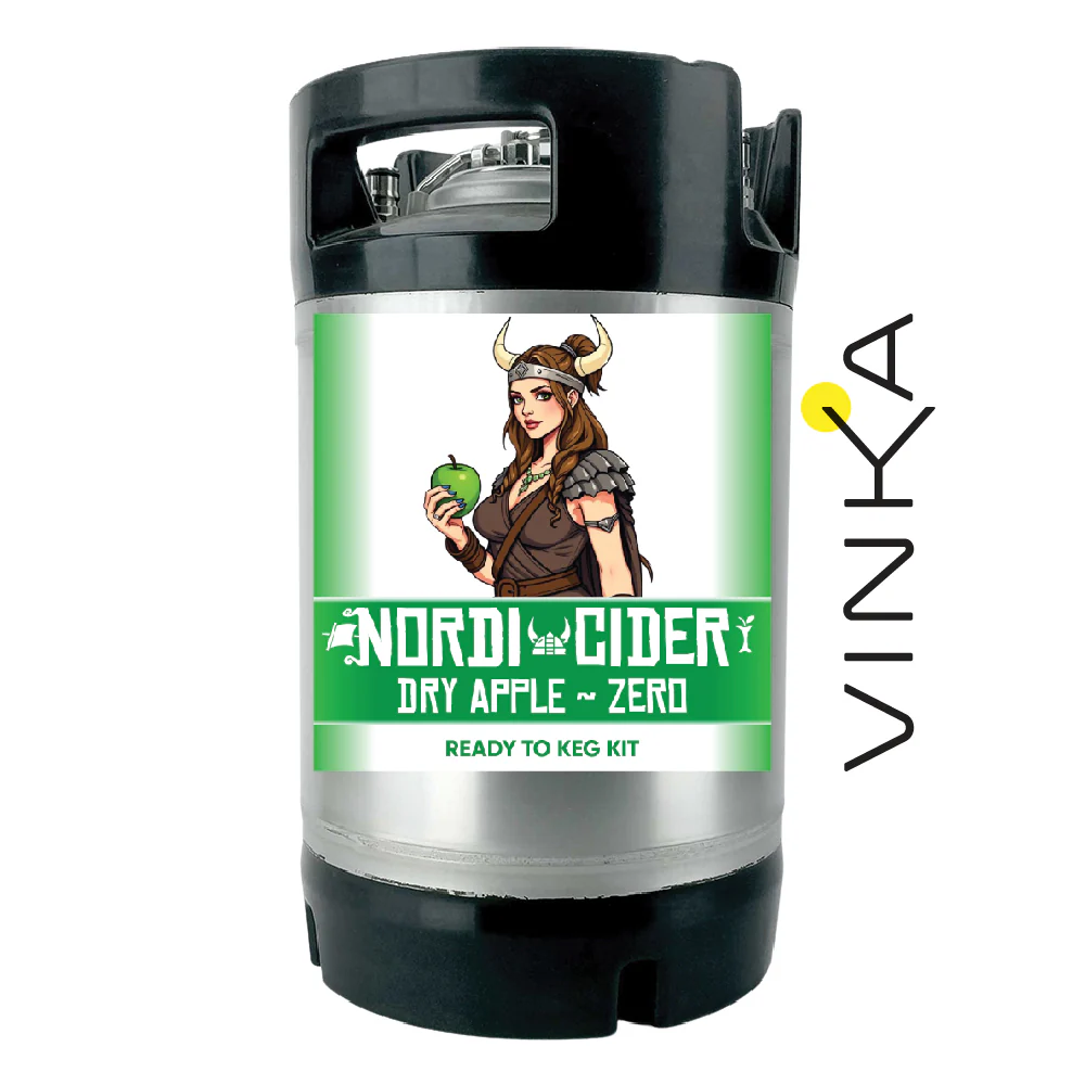 Nordi Dry Apple Cider - Zero Sugar - Ready to Keg Kit - Image 3