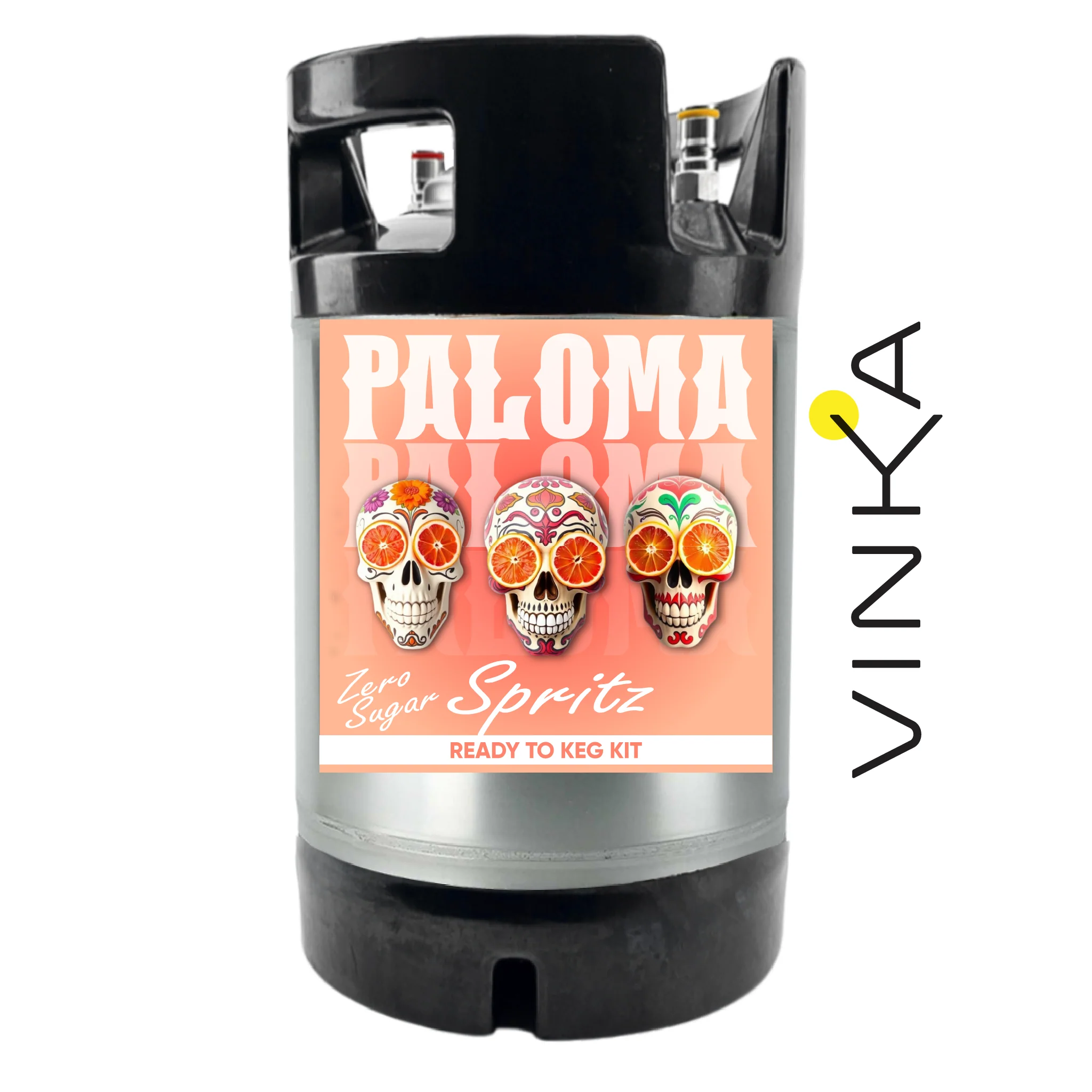 Paloma Spritz - Zero Sugar - Tequila & Grapefruit - Ready to Keg Kit - Image 3
