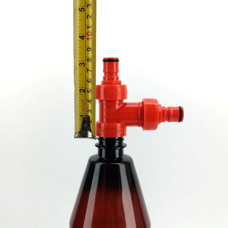 PCO1881 Carbonation Cap Tee Adapter (Female x Male x Male) - Image 9