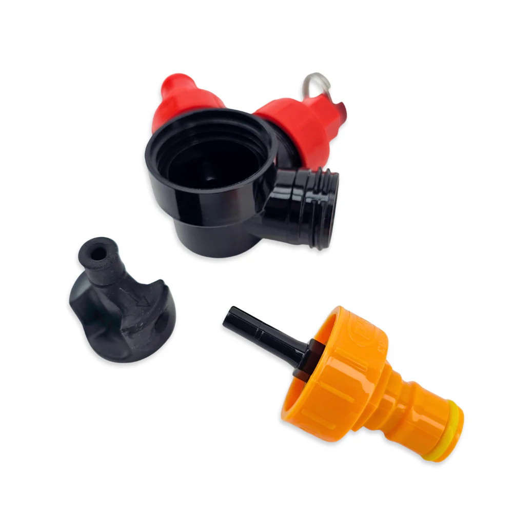 PCO38 Tapping Head  Kit (Silicone Elbow, Tube, PRV, Carbonation caps and Filter) - Image 3