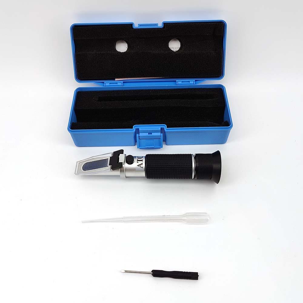 Portable Refractometer ATC (Three Scale) Brix - SG Sugar - SG Wort - Image 3