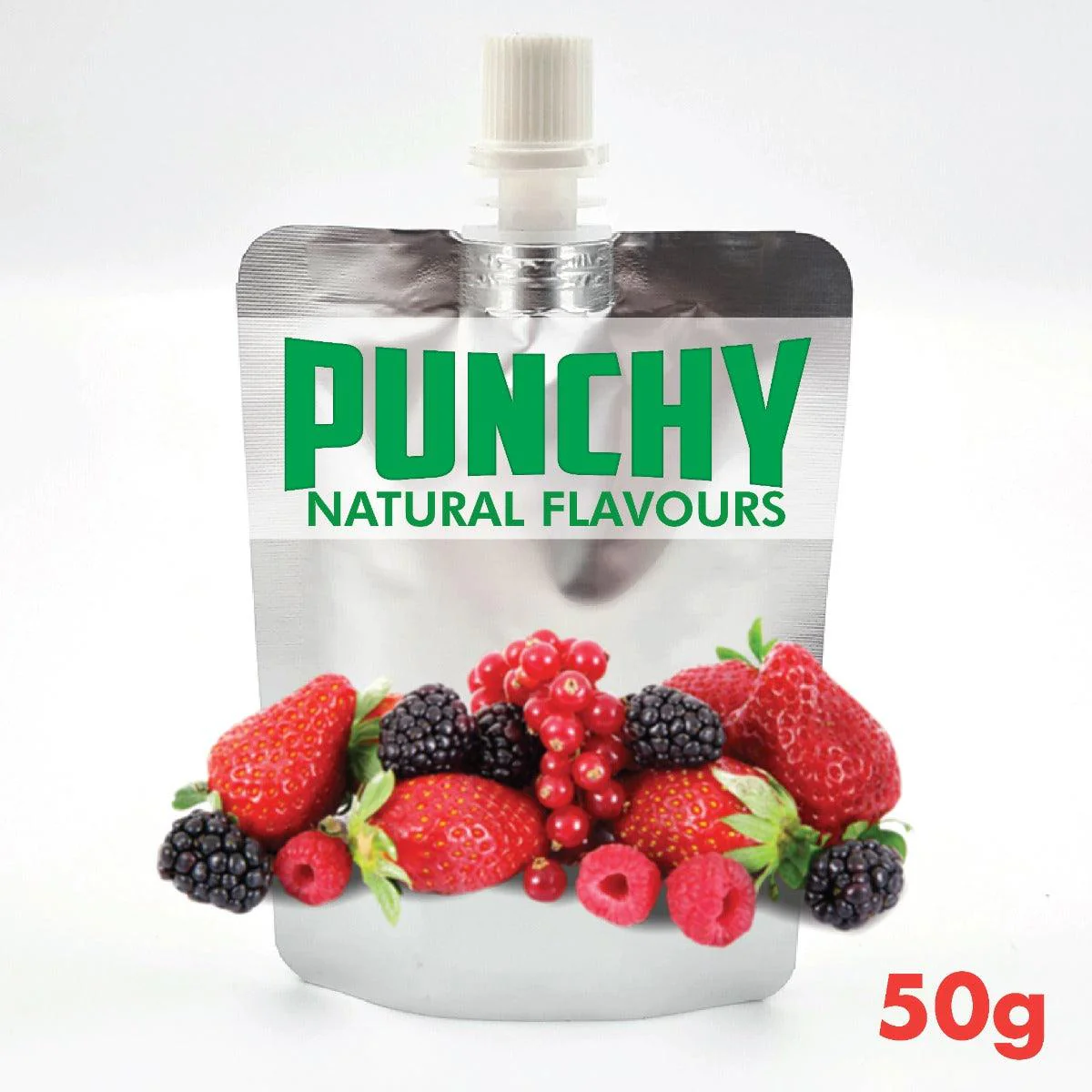 PUNCHY - Fruits of the Forest Flavour Natural - 100ml - Image 2