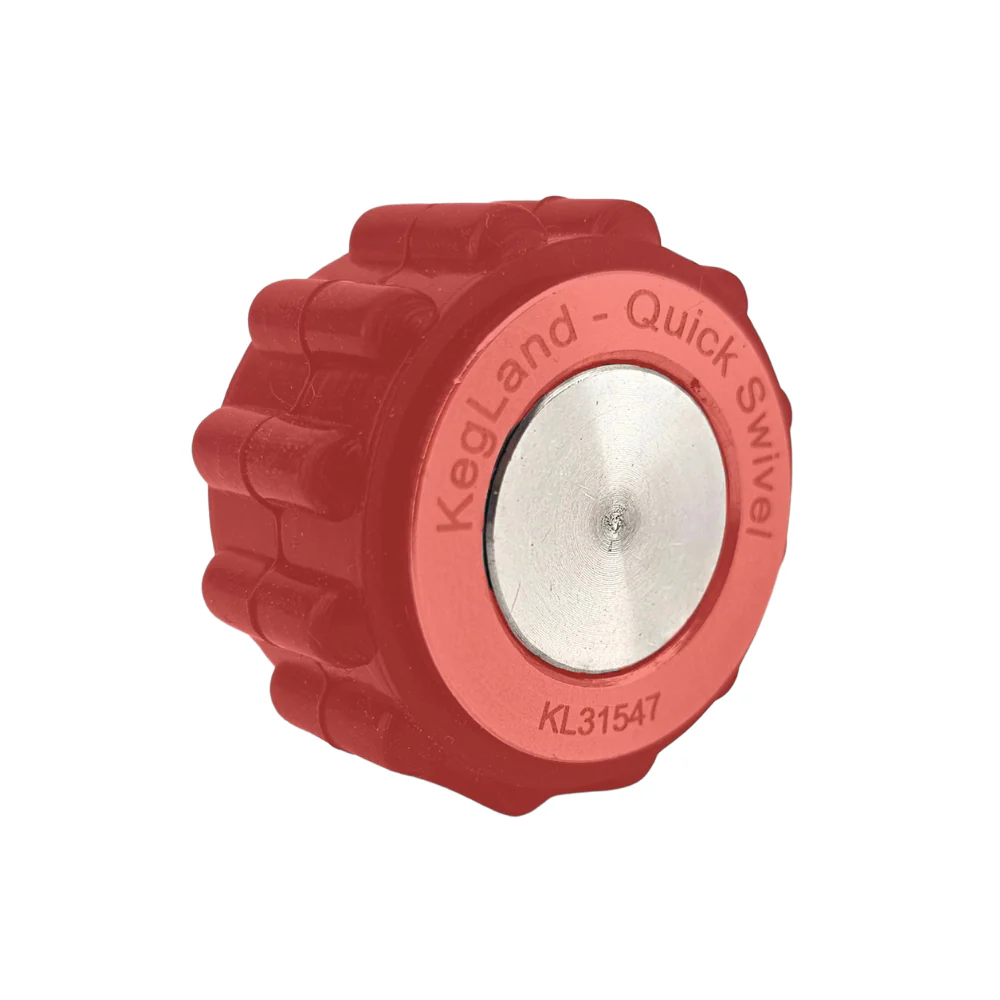Stainless Steel End Cap Only (18mm) for KegLand Quick Swivel Connector 1/2' - Image 2