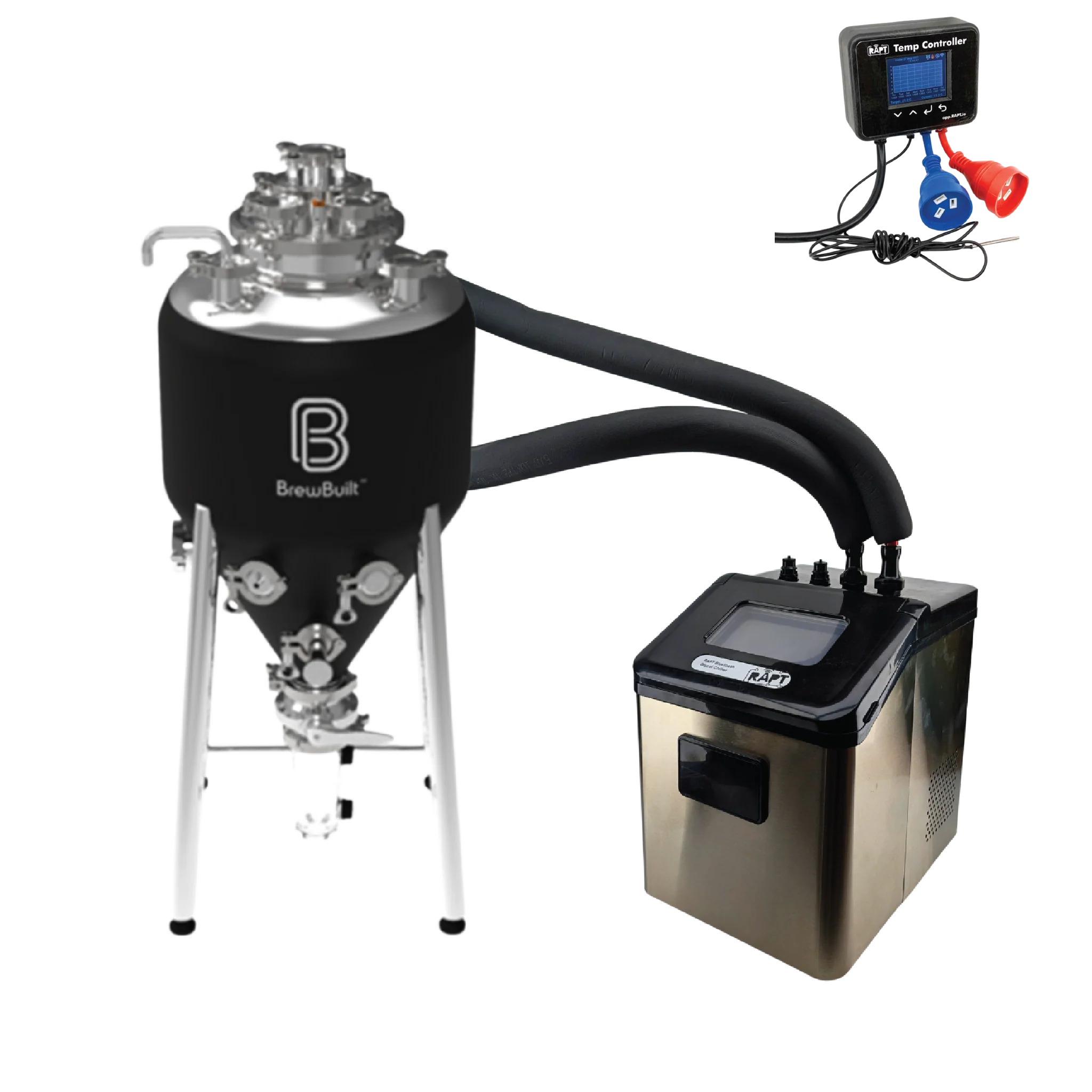 RAPT Glycol Chiller & BrewBuilt X3 Uni Conical Fermenter Combo - Image 7