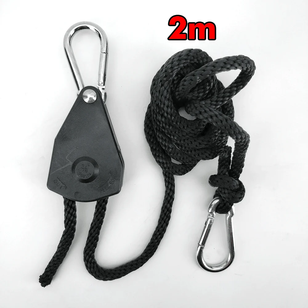 Ratchet Pulley 3/8' Rope 113kg (250lb) Rating (Discontinued) - Image 4