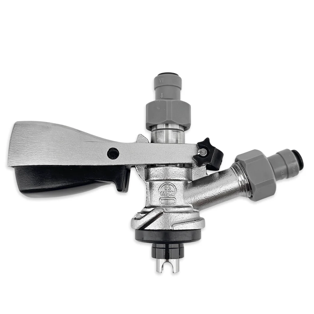 S-Type Keg Coupler with 8mm duotight Push Fit - Image 4