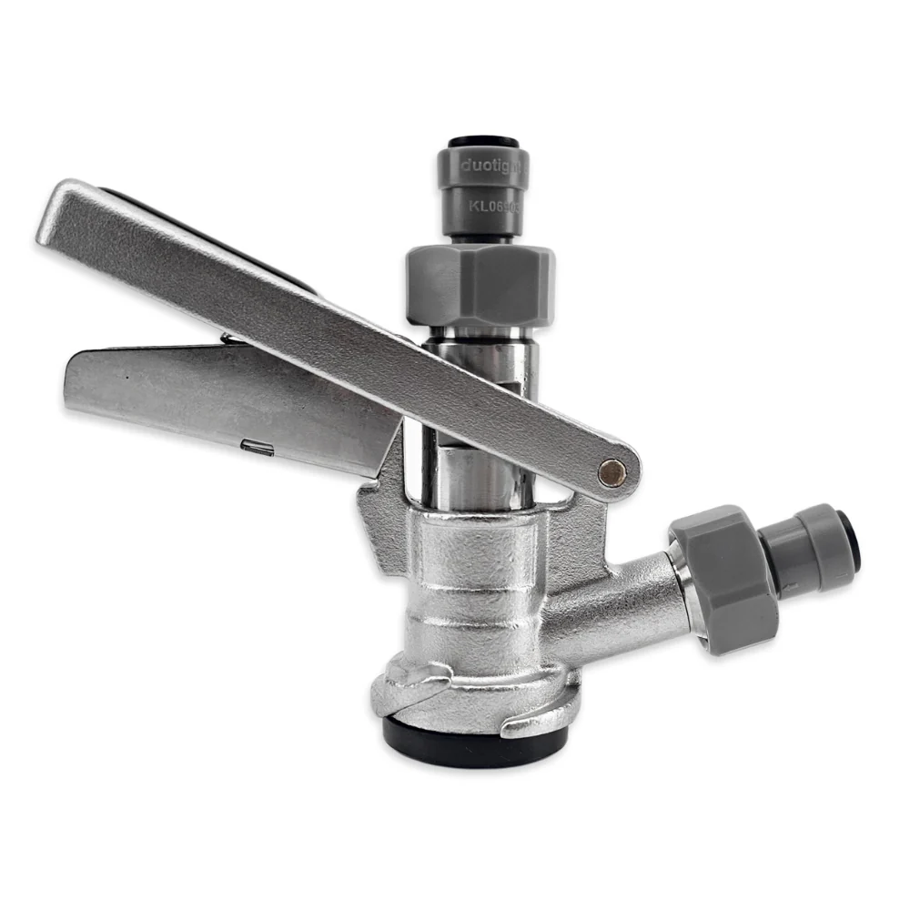 S-Type Keg Coupler All-SS with 8mm duotight Push-Fit - Image 3