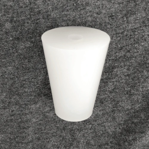 Silicone Bung 32 x 48/H55 Bored (Fits 3L & 5L Erlenmeyer Flask) - Image 2
