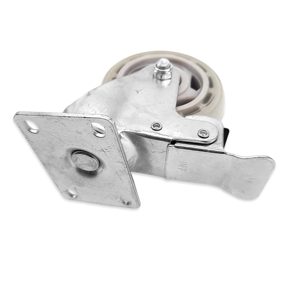 100mm Heavy Duty Castor Wheel Upgrade - 1 x Locking - Image 2
