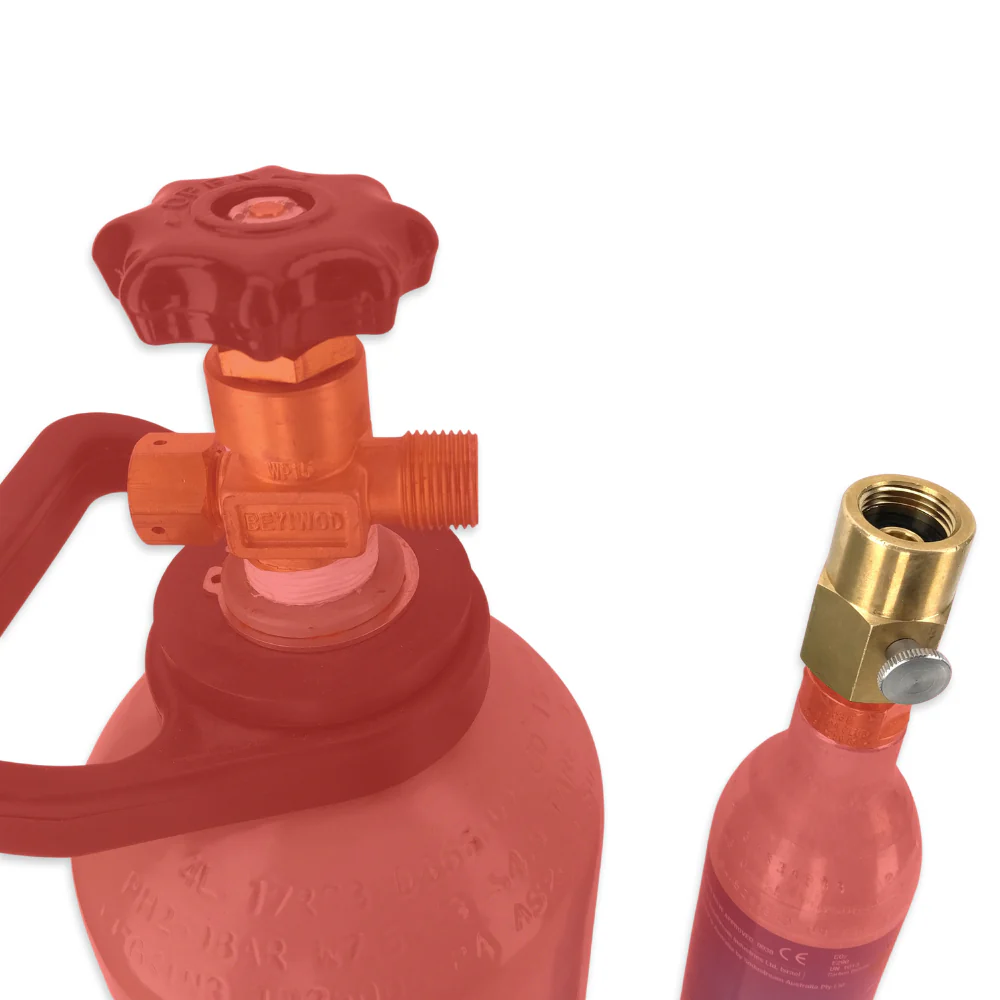 KegLand Sodastream Filling Adaptor with Bleed Valve (AUS Thread) - Image 6