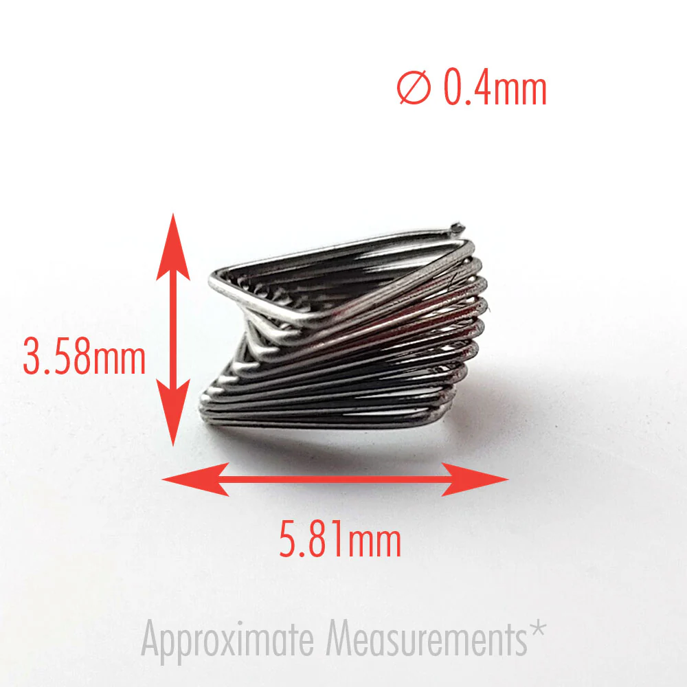 Spiral Prismatic Packing  SPP (500G) 7mm (OD) x 3.6mm (Height)  (Wire 0.4mm) - Image 4