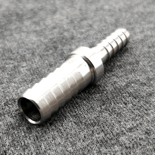 Stainless splicer 6mm Barb X 8mm barb - Image 3