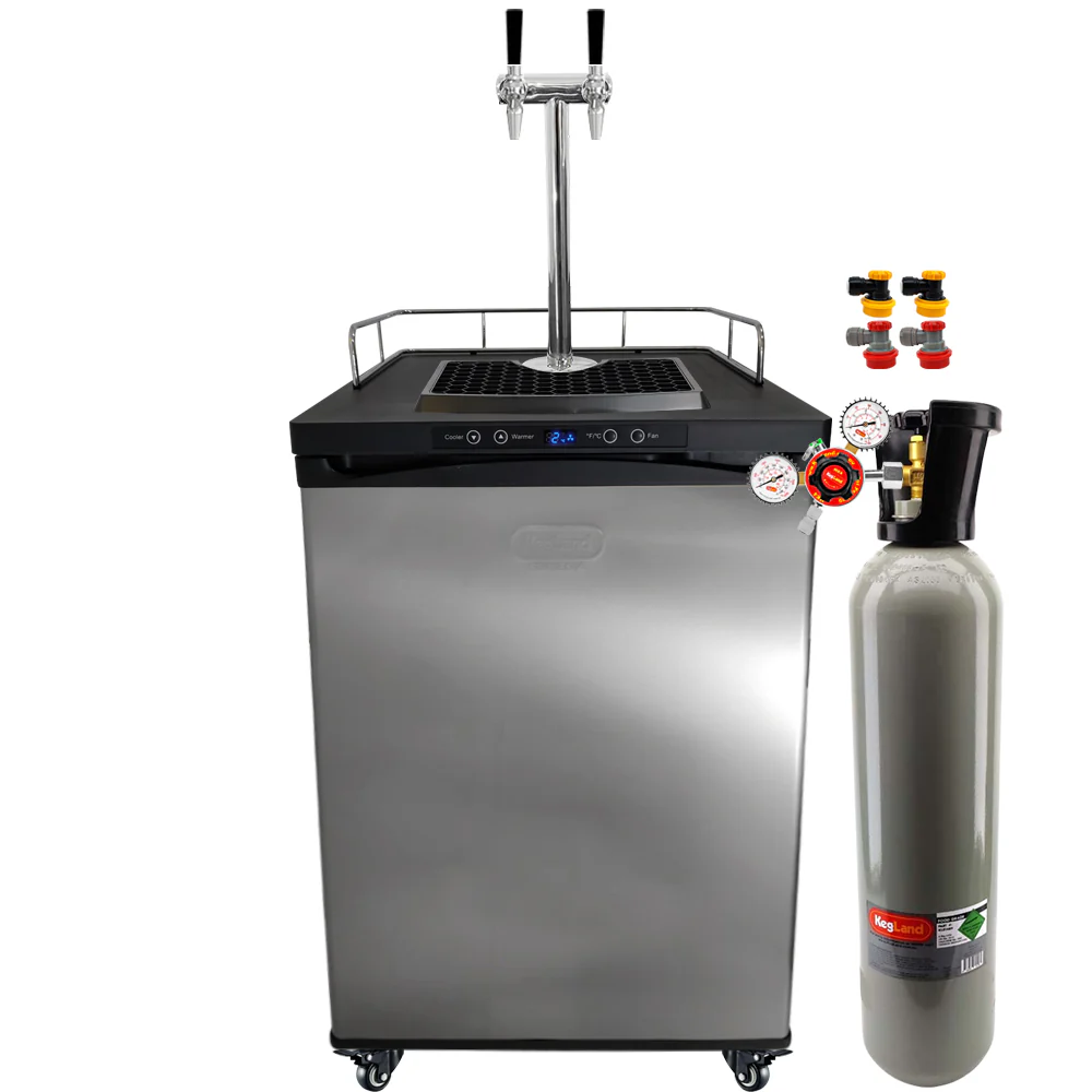 Super Slim T-Bar Kegerator Homebrew Bar Kit - Image 17